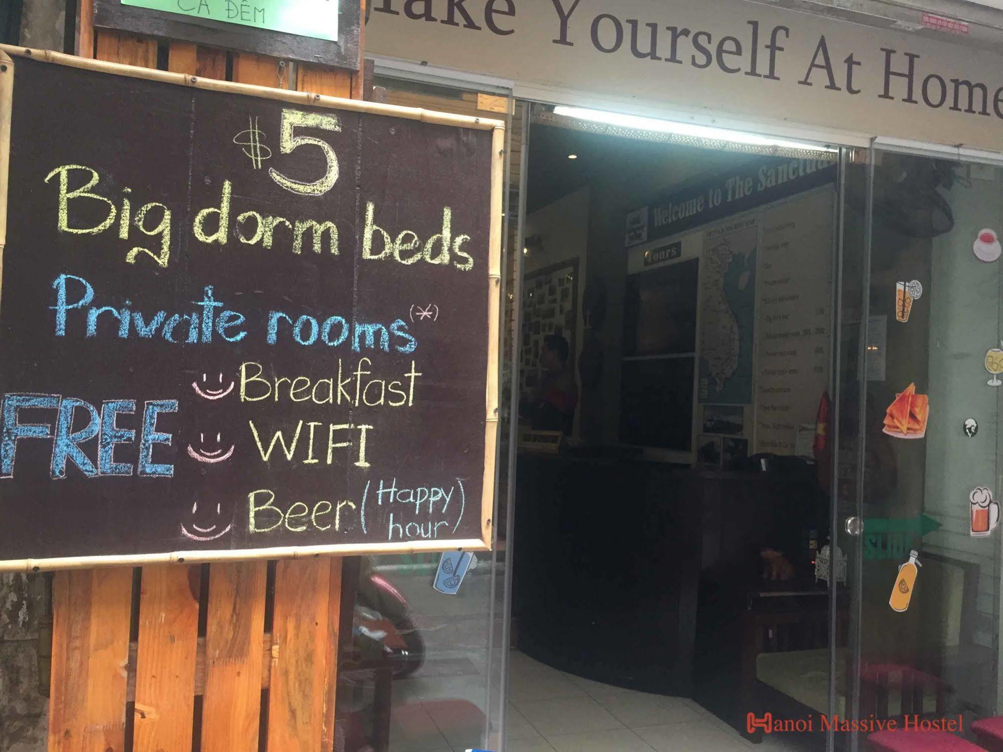 Hanoi Massive Hostel Exterior foto